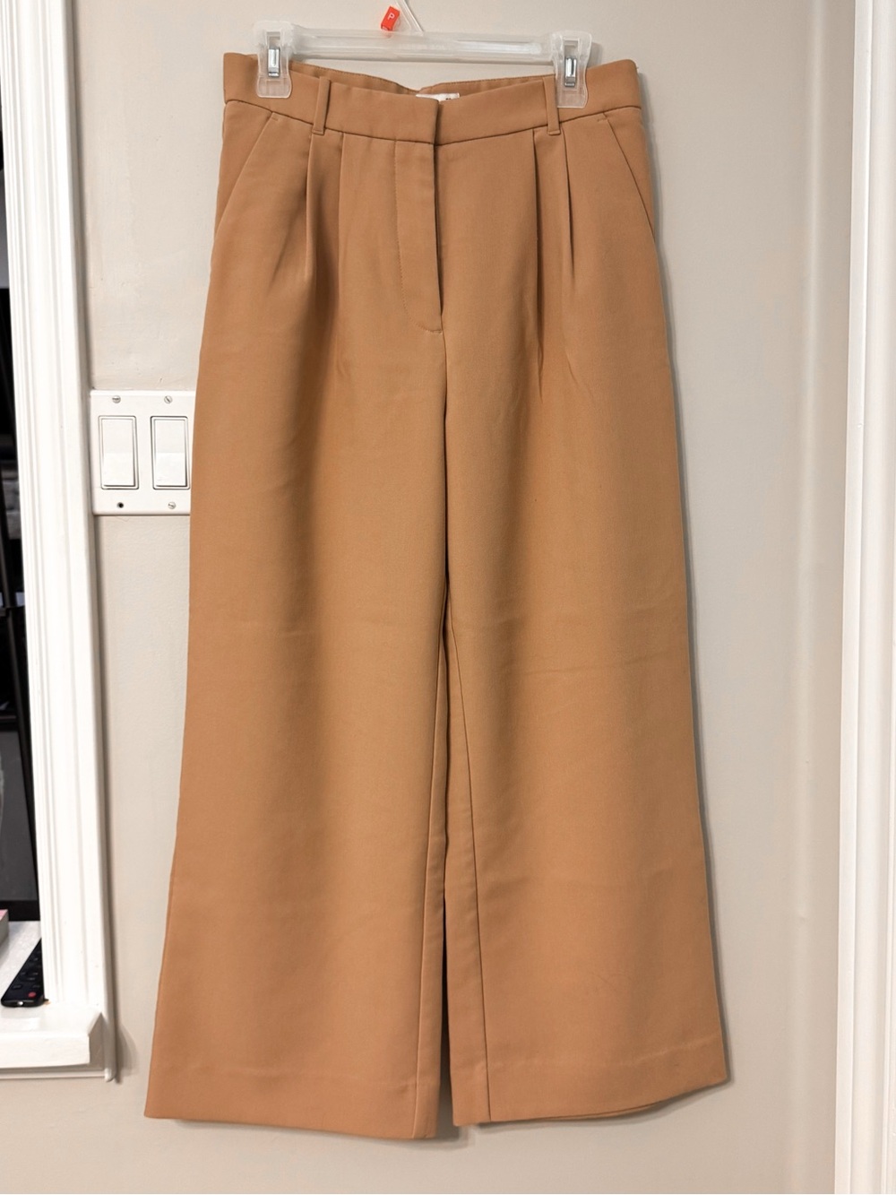 Abercrombie Sloan Tailored Pants - tan brown